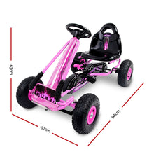 kidscarz.com.au, buy Kids Ride On Pedal Go Kart with Rubber Tyres and Adjustable Seat | Pin, electric toy cars and more, affordable Ride ons in Australia Kids Ride On Pedal Go Kart with Rubber Tyres and Adjustable Seat | Pink from kidscarz.com.au, we sell affordable ride on toys, free shipping Australia wide, Load image into Gallery viewer, Kids Ride On Pedal Go Kart with Rubber Tyres and Adjustable Seat | Pink
