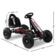 Australian electric Kids Cars - KidsCarz.com.au, Load image into Gallery viewer, Kids Ride On Pedal Go Kart with Rubber Tyres and Adjustable Seat | Black
Load image into Gallery viewer, Kids Ride On Pedal Go Kart with Rubber Tyres and Adjustable Seat | Black