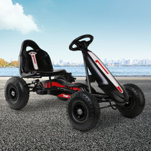 Australian electric Kids Cars - KidsCarz.com.au, Load image into Gallery viewer, Kids Ride On Pedal Go Kart with Rubber Tyres and Adjustable Seat | Black
Load image into Gallery viewer, Kids Ride On Pedal Go Kart with Rubber Tyres and Adjustable Seat | Black