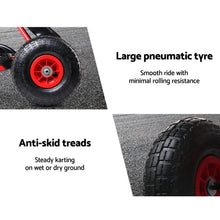 kidscarz.com.au, buy Kids Ride On Pedal Go Kart with Rubber Tyres and Adjustable Seat | Red, electric toy cars and more, affordable Ride ons in Australia Kids Ride On Pedal Go Kart with Rubber Tyres and Adjustable Seat | Red & Black from kidscarz.com.au, we sell affordable ride on toys, free shipping Australia wide, Load image into Gallery viewer, Kids Ride On Pedal Go Kart with Rubber Tyres and Adjustable Seat | Red & Black