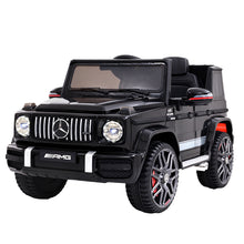 Australian electric Kids Cars - KidsCarz.com.au, Load image into Gallery viewer, Mercedes-Benz AMG G63 Licensed Kids Ride On Toy Car Electric Remote Control - Black
Load image into Gallery viewer, Mercedes-Benz AMG G63 Licensed Kids Ride On Toy Car Electric Remote Control - Black