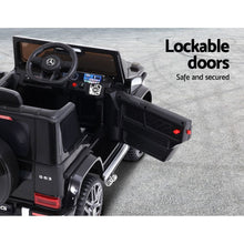 Australian electric Kids Cars - KidsCarz.com.au, Load image into Gallery viewer, Mercedes-Benz AMG G63 Licensed Kids Ride On Toy Car Electric Remote Control - Black doors
Load image into Gallery viewer, Mercedes-Benz AMG G63 Licensed Kids Ride On Toy Car Electric Remote Control - Black doors