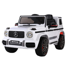 kidscarz.com.au, buy Mercedes Benz AMG G63 Licensed White, Kids Ride On Electric Car with R, electric toy cars and more, affordable Ride ons in Australia Mercedes Benz AMG G63 Licensed White, Kids Ride On Electric Car with Remote Control from kidscarz.com.au, we sell affordable ride on toys, free shipping Australia wide, Load image into Gallery viewer, Mercedes-Benz Kids Ride On Car Electric AMG G63 Licensed Remote Cars 12V White Remote control ride ons are perfect for those kids who can be a littler over cautious, but also for those kids who are not cautious at all!