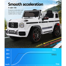 kidscarz.com.au, buy Mercedes Benz AMG G63 Licensed White, Kids Ride On Electric Car with R, electric toy cars and more, affordable Ride ons in Australia Mercedes Benz AMG G63 Licensed White, Kids Ride On Electric Car with Remote Control from kidscarz.com.au, we sell affordable ride on toys, free shipping Australia wide, Load image into Gallery viewer, Mercedes Benz AMG G63 Licensed White, Kids Ride On Electric Car with Remote Control