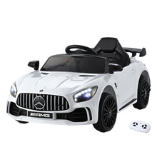 kidscarz.com.au, buy Licensed White Mercedes-Benz AMG GTR with Remote Control - 12V Kids Ri, electric toy cars and more, affordable Ride ons in Australia Licensed White Mercedes-Benz AMG GTR with Remote Control - 12V Kids Ride On Electric Car from kidscarz.com.au, we sell affordable ride on toys, free shipping Australia wide, Load image into Gallery viewer, Licensed White Mercedes-Benz AMG GTR with Remote Control - 12V Kids Ride On Electric Car