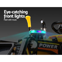 kidscarz.com.au, buy Best Kids Ride On Electric Bulldozer Digger with Remote Control | Yell, electric toy cars and more, affordable Ride ons in Australia Best Kids Ride On Electric Bulldozer Digger with Remote Control | Yellow Truck Work Style Ride On from kidscarz.com.au, we sell affordable ride on toys, free shipping Australia wide, Load image into Gallery viewer, Bulldozer Digger Kids Ride On Toy Truck Electric Remote Control - Yellow flashing lights