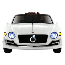 kidscarz.com.au, buy Kids Ride On Electric Car with Remote Control | Licensed Bentley EXP12, electric toy cars and more, affordable Ride ons in Australia Kids Ride On Electric Car with Remote Control | Licensed Bentley EXP12 | White from kidscarz.com.au, we sell affordable ride on toys, free shipping Australia wide, Load image into Gallery viewer, Kids Ride On Electric Car with Remote Control | Licensed Bentley EXP12 | White front