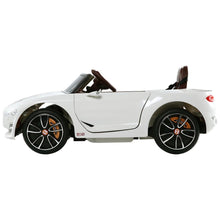 kidscarz.com.au, buy Kids Ride On Electric Car with Remote Control | Licensed Bentley EXP12, electric toy cars and more, affordable Ride ons in Australia Kids Ride On Electric Car with Remote Control | Licensed Bentley EXP12 | White from kidscarz.com.au, we sell affordable ride on toys, free shipping Australia wide, Load image into Gallery viewer, Kids Ride On Electric Car with Remote Control | Licensed Bentley EXP12 | White side