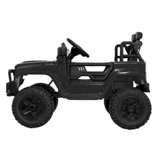 kidscarz.com.au, buy Kids Ride on Electric Car with Remote Control | Jeep Inspired Black, electric toy cars and more, affordable Ride ons in Australia Kids Ride on Electric Car with Remote Control | Jeep Inspired Black from kidscarz.com.au, we sell affordable ride on toys, free shipping Australia wide, Load image into Gallery viewer, Kids Ride On Electric Car with Remote Control | Jeep Inspired | Black side