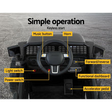 kidscarz.com.au, buy Kids Ride on Electric Car with Remote Control | Jeep Inspired Black, electric toy cars and more, affordable Ride ons in Australia Kids Ride on Electric Car with Remote Control | Jeep Inspired Black from kidscarz.com.au, we sell affordable ride on toys, free shipping Australia wide, Load image into Gallery viewer, Kids Ride On Electric Car with Remote Control | Jeep Inspired | Black dahboard