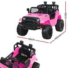 kidscarz.com.au, buy Kids Ride On Electric Car with Remote Control | Jeep Wrangler Inspired, electric toy cars and more, affordable Ride ons in Australia Kids Ride On Electric Car with Remote Control | Jeep Wrangler Inspired Pink from kidscarz.com.au, we sell affordable ride on toys, free shipping Australia wide, Load image into Gallery viewer, Kids Ride On Electric Car with Remote Control | Jeep Wrangler Inspired | Pink dimensions