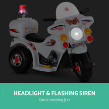 kidscarz.com.au, buy Kids Ride On Electric Motorcycle | White, electric toy cars and more, affordable Ride ons in Australia Kids Ride On Electric Motorcycle | White from kidscarz.com.au, we sell affordable ride on toys, free shipping Australia wide, Load image into Gallery viewer, Kids Ride On Electric Motorcycle | White