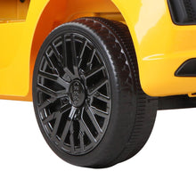 kidscarz.com.au, buy Licensed Audi R8 Kids Electric Car with Remote Control, Yellow 12 Volt, electric toy cars and more, affordable Ride ons in Australia Licensed Audi R8 Kids Electric Car with Remote Control, Yellow 12 Volt Ride on Toy for Children from kidscarz.com.au, we sell affordable ride on toys, free shipping Australia wide, Load image into Gallery viewer, Kids Ride On Electric Car with Remote Control | Licensed Audi R8 | Yellow wheel