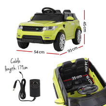 kidscarz.com.au, buy Kids Ride On Electric Car with Remote Control | Range Rover Inspired |, electric toy cars and more, affordable Ride ons in Australia Kids Ride On Electric Car with Remote Control | Range Rover Inspired | Green from kidscarz.com.au, we sell affordable ride on toys, free shipping Australia wide, Load image into Gallery viewer, Kids Ride On Electric Car with Remote Control | Range Rover Inspired | Green