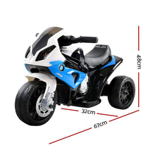 Australian electric Kids Cars - KidsCarz.com.au, Load image into Gallery viewer, BMW S1000RR Licensed Kids Ride On Toy Motorbike Motorcycle Electric - Blue side
Load image into Gallery viewer, BMW S1000RR Licensed Kids Ride On Toy Motorbike Motorcycle Electric - Blue side