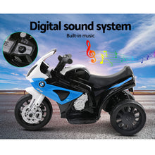 Australian electric Kids Cars - KidsCarz.com.au, Load image into Gallery viewer, BMW S1000RR Licensed Kids Ride On Toy Motorbike Motorcycle Electric - Blue music
Load image into Gallery viewer, BMW S1000RR Licensed Kids Ride On Toy Motorbike Motorcycle Electric - Blue music