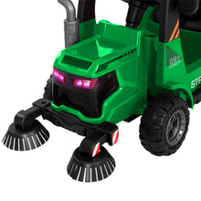 kidscarz.com.au, buy Rigo Kids Ride On Car Street Sweeper Truck w/Rotating Brushes Garbage , electric toy cars and more, affordable Ride ons in Australia Rigo Kids Ride On Car Street Sweeper Truck w/Rotating Brushes Garbage Cans Green from kidscarz.com.au, we sell affordable ride on toys, free shipping Australia wide, Load image into Gallery viewer, Rigo Kids Ride On Car Street Sweeper Truck w/Rotating Brushes Garbage Cans Green