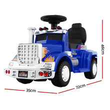 kidscarz.com.au, buy Best Ride on Toy Truck Blue - Truck Ride on Toy for Kids in Australia, electric toy cars and more, affordable Ride ons in Australia Best Ride on Toy Truck Blue - Truck Ride on Toy for Kids in Australia from kidscarz.com.au, we sell affordable ride on toys, free shipping Australia wide, Load image into Gallery viewer, image of a blue ride on truck which is the Best Ride on Toy Truck Blue - Truck Ride on Toy for Kids in Australia