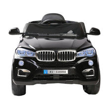 kidscarz.com.au, buy Kids Ride On Electric Car (Remote Control) BMW X5 Toy Car Inspired Black, electric toy cars and more, affordable Ride ons in Australia Black BMW X5 toy car Inspired Kids Ride On Electric Car with Remote Control from kidscarz.com.au, we sell affordable ride on toys, free shipping Australia wide, Load image into Gallery viewer, Kids Ride On Electric Car with Remote Control , kids BMW toy car X5 Inspired | Black front