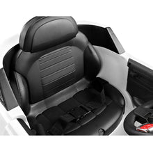 kidscarz.com.au, buy BMW X5 toy car, Inspired Kids Ride On Electric Car with Remote Control - White BMW ride on car Australia, electric toy cars and more, affordable Ride ons in Australia BMW X5 Inspired Kids Ride On Electric Car with Remote Control - White BMW ride on car Australia from kidscarz.com.au, we sell affordable ride on toys, free shipping Australia wide, Load image into Gallery viewer, BMW Kids Ride On Electric Car with Remote Control Australia, BMW X5 Inspired toy car , side of a White bmw kids car with black seat