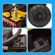 kidscarz.com.au, buy ROVO KIDS Electric Ride On Children's Toy Dump Truck with Bluetooth Mu, electric toy cars and more, affordable Ride ons in Australia ROVO KIDS Electric Ride On Children's Toy Dump Truck with Bluetooth Music - Yellow from kidscarz.com.au, we sell affordable ride on toys, free shipping Australia wide, Load image into Gallery viewer, ROVO KIDS Electric Ride On Children's Toy Dump Truck with Bluetooth Music - Yellow