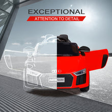 kidscarz.com.au, buy Kids Ride On Electric Car with Remote Control | Licensed Audi R8 Spyde, electric toy cars and more, affordable Ride ons in Australia Kids Ride On Electric Car with Remote Control | Licensed Audi R8 Spyder | Red from kidscarz.com.au, we sell affordable ride on toys, free shipping Australia wide, Load image into Gallery viewer, Kids Ride On Electric Car with Remote Control | Licensed Audi R8 Spyder | Red