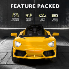 kidscarz.com.au, buy ROVO KIDS Lamborghini Inspired Ride-On Car, Remote Control, Battery Ch, electric toy cars and more, affordable Ride ons in Australia ROVO KIDS Lamborghini Inspired Ride-On Car, Remote Control, Battery Charger, Yellow from kidscarz.com.au, we sell affordable ride on toys, free shipping Australia wide, Load image into Gallery viewer, ROVO KIDS Lamborghini Inspired Ride-On Car, Remote Control, Battery Charger, Yellow