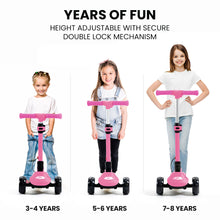 kidscarz.com.au, buy ROVO KIDS 3-Wheel Electric Scooter, Ages 3-8, Adjustable Height, Foldi, electric toy cars and more, affordable Ride ons in Australia ROVO KIDS 3-Wheel Electric Scooter, Ages 3-8, Adjustable Height, Folding, Lithium Battery, Pink from kidscarz.com.au, we sell affordable ride on toys, free shipping Australia wide, Load image into Gallery viewer, ROVO KIDS 3-Wheel Electric Scooter, Ages 3-8, Adjustable Height, Folding, Lithium Battery, Pink