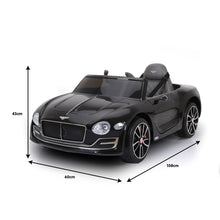 kidscarz.com.au, buy Kahuna Bentley Exp 12 Licensed Speed 6E Electric Kids Ride On Car Blac, electric toy cars and more, affordable Ride ons in Australia Kahuna Bentley Exp 12 Licensed Speed 6E Electric Kids Ride On Car Black from kidscarz.com.au, we sell affordable ride on toys, free shipping Australia wide, Load image into Gallery viewer, Kahuna Bentley Exp 12 Licensed Speed 6E Electric Kids Ride On Car Black