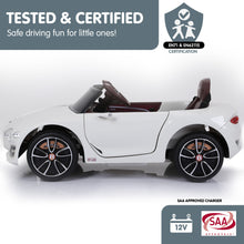 kidscarz.com.au, buy Kahuna Bentley Exp 12 Speed 6E Licensed Kids Ride On Electric Car Remo, electric toy cars and more, affordable Ride ons in Australia Kahuna Bentley Exp 12 Speed 6E Licensed Kids Ride On Electric Car Remote Control - White from kidscarz.com.au, we sell affordable ride on toys, free shipping Australia wide, Load image into Gallery viewer, Kahuna Bentley Exp 12 Speed 6E Licensed Kids Ride On Electric Car Remote Control - White