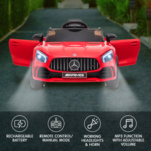 kidscarz.com.au, buy Kahuna Mercedes Benz Licensed Kids Electric Ride On Car Remote Control, electric toy cars and more, affordable Ride ons in Australia Kahuna Mercedes Benz Licensed Kids Electric Ride On Car Remote Control - Red from kidscarz.com.au, we sell affordable ride on toys, free shipping Australia wide, Load image into Gallery viewer, Kahuna Mercedes Benz Licensed Kids Electric Ride On Car Remote Control - Red