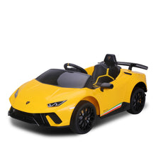 kidscarz.com.au, buy Kahuna Lamborghini Performante Kids Electric Ride On Car Remote Contro, electric toy cars and more, affordable Ride ons in Australia Kahuna Lamborghini Performante Kids Electric Ride On Car Remote Control - Yellow from kidscarz.com.au, we sell affordable ride on toys, free shipping Australia wide, Load image into Gallery viewer, Kahuna Lamborghini Performante Kids Electric Ride On Car Remote Control - Yellow