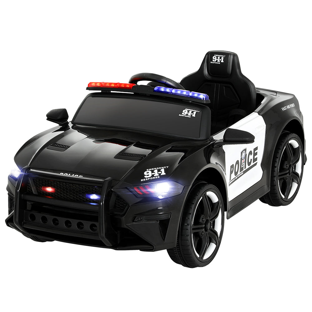 www.kidscarz.com.au, electric toy car, affordable Ride ons in Australia, 12-Volt Kids Police Car Ride On Toy with Remote Control - Best Police Car