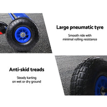 Kids Ride On Pedal Go Kart with Rubber Tyres and Adjustable Seat | Blue from kidscarz.com.au, we sell affordable ride on toys, free shipping Australia wide, Load image into Gallery viewer, Kids Ride On Pedal Go Kart with Rubber Tyres and Adjustable Seat | Blue
