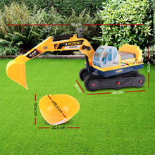 Kids Ride On Truck Toddler Foot to Floor 12V Excavator | Yellow from kidscarz.com.au, we sell affordable ride on toys, free shipping Australia wide, Load image into Gallery viewer, Kids Ride On Truck Toddler Foot to Floor 12V Excavator | Yellow
