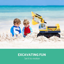 Kids Ride On Truck Toddler Foot to Floor 12V Excavator | Yellow from kidscarz.com.au, we sell affordable ride on toys, free shipping Australia wide, Load image into Gallery viewer, Kids Ride On Truck Toddler Foot to Floor 12V Excavator | Yellow
