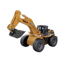 Remote Control Excavator Model Truck (6-Channel) w/ Driving Cab & Bucket from kidscarz.com.au, we sell affordable ride on toys, free shipping Australia wide, Load image into Gallery viewer, Remote Control Excavator Model Truck (6-Channel) w/ Driving Cab &amp; Bucket
