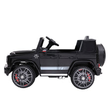 Kids Ride On Electric Car with Remote Control, Licensed Mercedes-Benz AMG G63 | Black from kidscarz.com.au, we sell affordable ride on toys, free shipping Australia wide, Load image into Gallery viewer, Mercedes-Benz AMG G63 Licensed Kids Ride On Toy Car Electric Remote Control - Black side view

