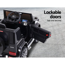 Kids Ride On Electric Car with Remote Control, Licensed Mercedes-Benz AMG G63 | Black from kidscarz.com.au, we sell affordable ride on toys, free shipping Australia wide, Load image into Gallery viewer, Mercedes-Benz AMG G63 Licensed Kids Ride On Toy Car Electric Remote Control - Black doors
