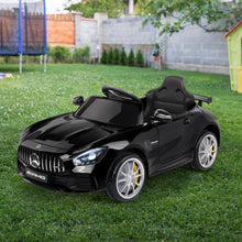 Kids Ride On Electric Car with Remote Control | Licenced Mercedes-Benz AMG GT R | Black from kidscarz.com.au, we sell affordable ride on toys, free shipping Australia wide, Load image into Gallery viewer, Kids Ride On Electric Car with Remote Control | Licenced Mercedes-Benz AMG GT R | Black view
