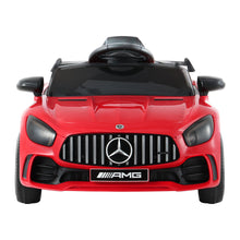Licensed Red Mercedes-Benz AMG GTR with Remote Control - Kids Ride On Electric Car from kidscarz.com.au, we sell affordable ride on toys, free shipping Australia wide, Load image into Gallery viewer, officially licenced mercedes-benz amg gtr 12v electric kids&#39; ride-on car red
