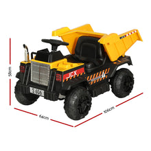 Rigo Kids Ride On Car Dumptruck 12V Electric Bulldozer Toys Cars Battery Yellow from kidscarz.com.au, we sell affordable ride on toys, free shipping Australia wide, Load image into Gallery viewer, Rigo Kids Ride On Car Dumptruck 12V Electric Bulldozer Toys Cars Battery Yellow
