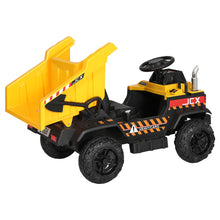 Rigo Kids Ride On Car Dumptruck 12V Electric Bulldozer Toys Cars Battery Yellow from kidscarz.com.au, we sell affordable ride on toys, free shipping Australia wide, Load image into Gallery viewer, Rigo Kids Ride On Car Dumptruck 12V Electric Bulldozer Toys Cars Battery Yellow
