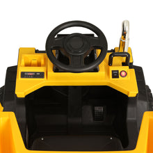 Rigo Kids Ride On Car Dumptruck 12V Electric Bulldozer Toys Cars Battery Yellow from kidscarz.com.au, we sell affordable ride on toys, free shipping Australia wide, Load image into Gallery viewer, Rigo Kids Ride On Car Dumptruck 12V Electric Bulldozer Toys Cars Battery Yellow
