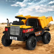 Rigo Kids Ride On Car Dumptruck 12V Electric Bulldozer Toys Cars Battery Yellow from kidscarz.com.au, we sell affordable ride on toys, free shipping Australia wide, Load image into Gallery viewer, Rigo Kids Ride On Car Dumptruck 12V Electric Bulldozer Toys Cars Battery Yellow
