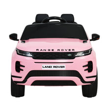 Kids Ride On Electric Car with Remote Control, Licensed Range Rover Evoque Pink from kidscarz.com.au, we sell affordable ride on toys, free shipping Australia wide, Load image into Gallery viewer, Kids Ride On Electric Car with Remote Control, Licensed Range Rover Evoque Pink
