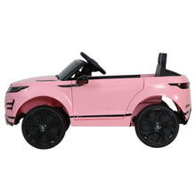 Kids Ride On Electric Car with Remote Control, Licensed Range Rover Evoque Pink from kidscarz.com.au, we sell affordable ride on toys, free shipping Australia wide, Load image into Gallery viewer, Kids Ride On Electric Car with Remote Control, Licensed Range Rover Evoque Pink
