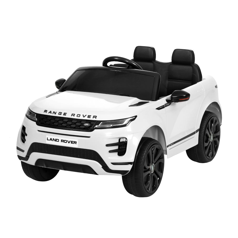 www.kidscarz.com.au, electric toy car, affordable Ride ons in Australia, 2 seater Licensed Range Rover Evoque White - Kids Ride On Electric Car with Remote Control