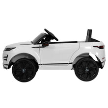 2 seater Licensed Range Rover Evoque White - Kids Ride On Electric Car with Remote Control from kidscarz.com.au, we sell affordable ride on toys, free shipping Australia wide, Load image into Gallery viewer, 2 seater Licensed Range Rover Evoque White - Kids Ride On Electric Car with Remote Control
