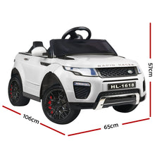 Kids Ride On Electric Car with Remote Control | Range Rover Inspired | White from kidscarz.com.au, we sell affordable ride on toys, free shipping Australia wide, Load image into Gallery viewer, Kids Ride On Electric Car with Remote Control | Range Rover Inspired | White
